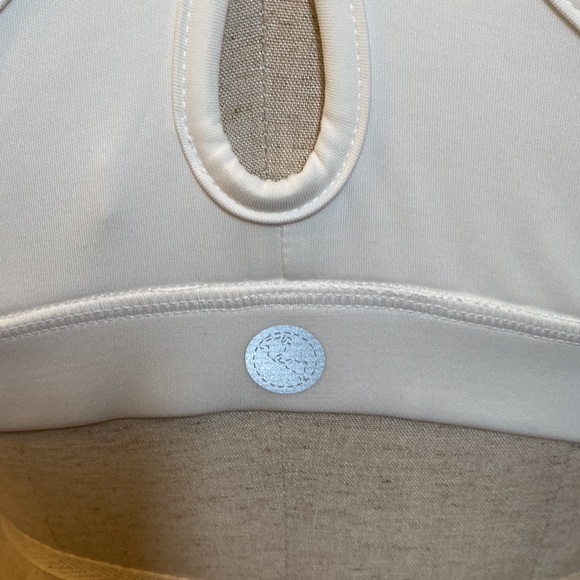 White Performance Sport Bra - Picture 4 of 10